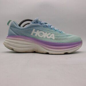 Hoka One One Bondi 8 Wide Women's 11 D Running Shoes Walking Gym 1127954-ABSO